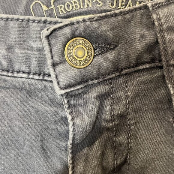 Robins Jean Womens Black Slim Fit Denim Jeans Size 25 - Picture 4 of 10